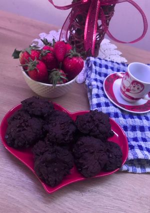 Foto di Biscottini al doppio cioccolato leggeri (+ variante vegana)