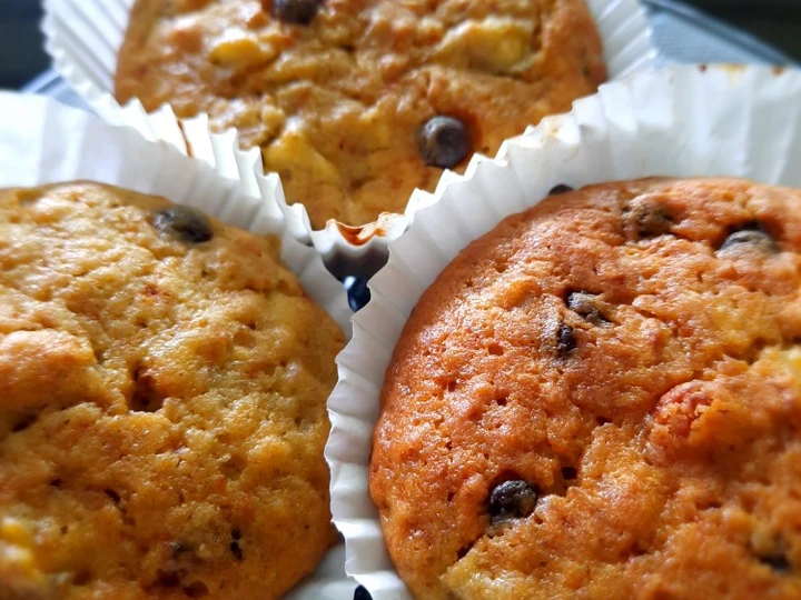 Langkah Mudah untuk Membikin Resep  The Best Banana Muffin EVER,Super moist NO mixer yang Bikin Ngiler, Bikin Ketagihan