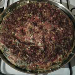 Una foto de Tortilla de acelga
