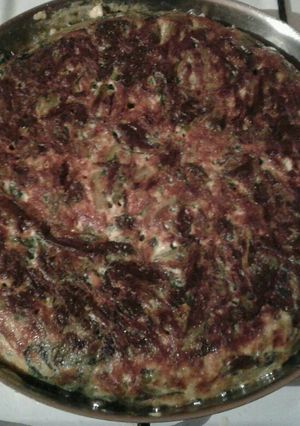 Una foto de Tortilla de acelga