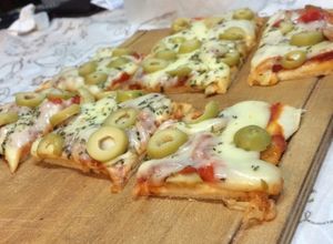 Una foto de Masa Pizza casera