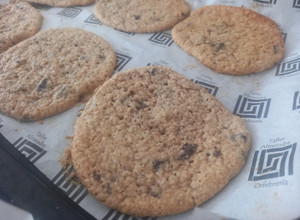Una foto de Galletas con chips de chocolate sin gluten