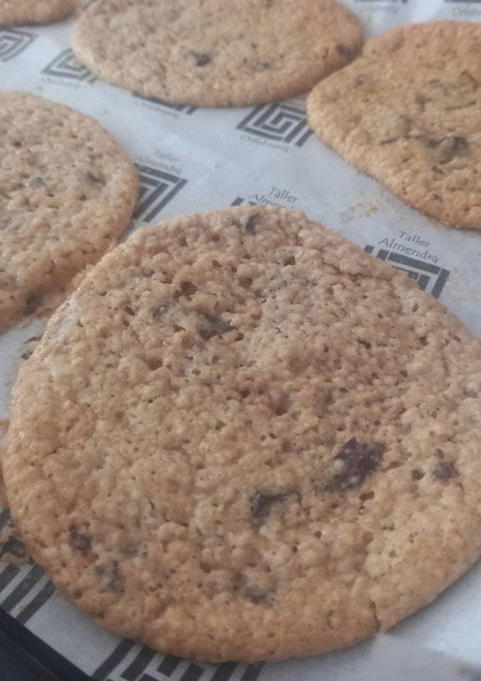 Una foto de Galletas con chips de chocolate sin gluten