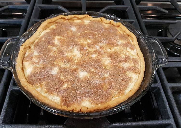 Sour Cream Apple Pie