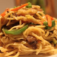 A picture of Schezwan Noodles.