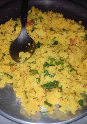 मसाला पोहा (Masala poha recipe in hindi) रेसिपी मुख्य फोटो