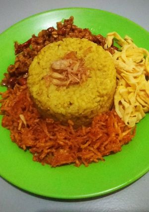 Foto resep Nasi kuning ekonomis