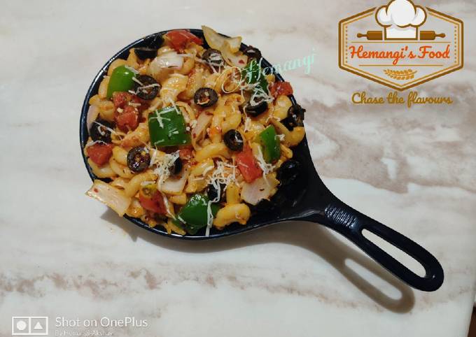 Recipe of Ultimate Indian style macaroni pasta