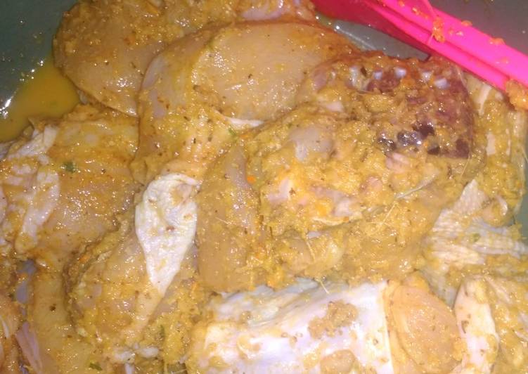 Resep Ayam goreng bumbu rempah Anti Gagal