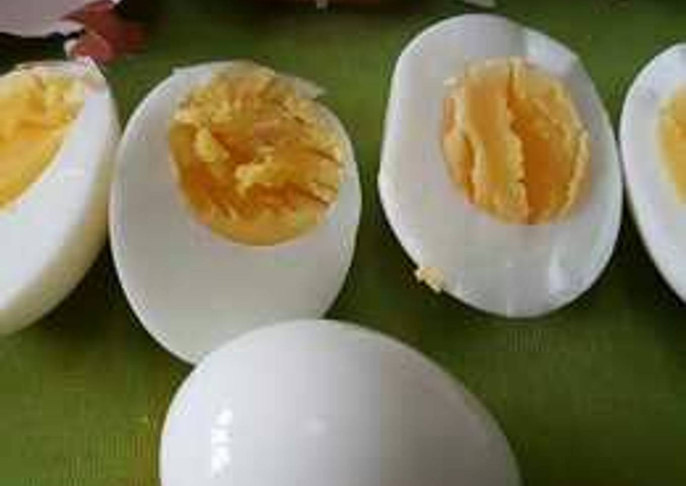 Soft boiled eggs