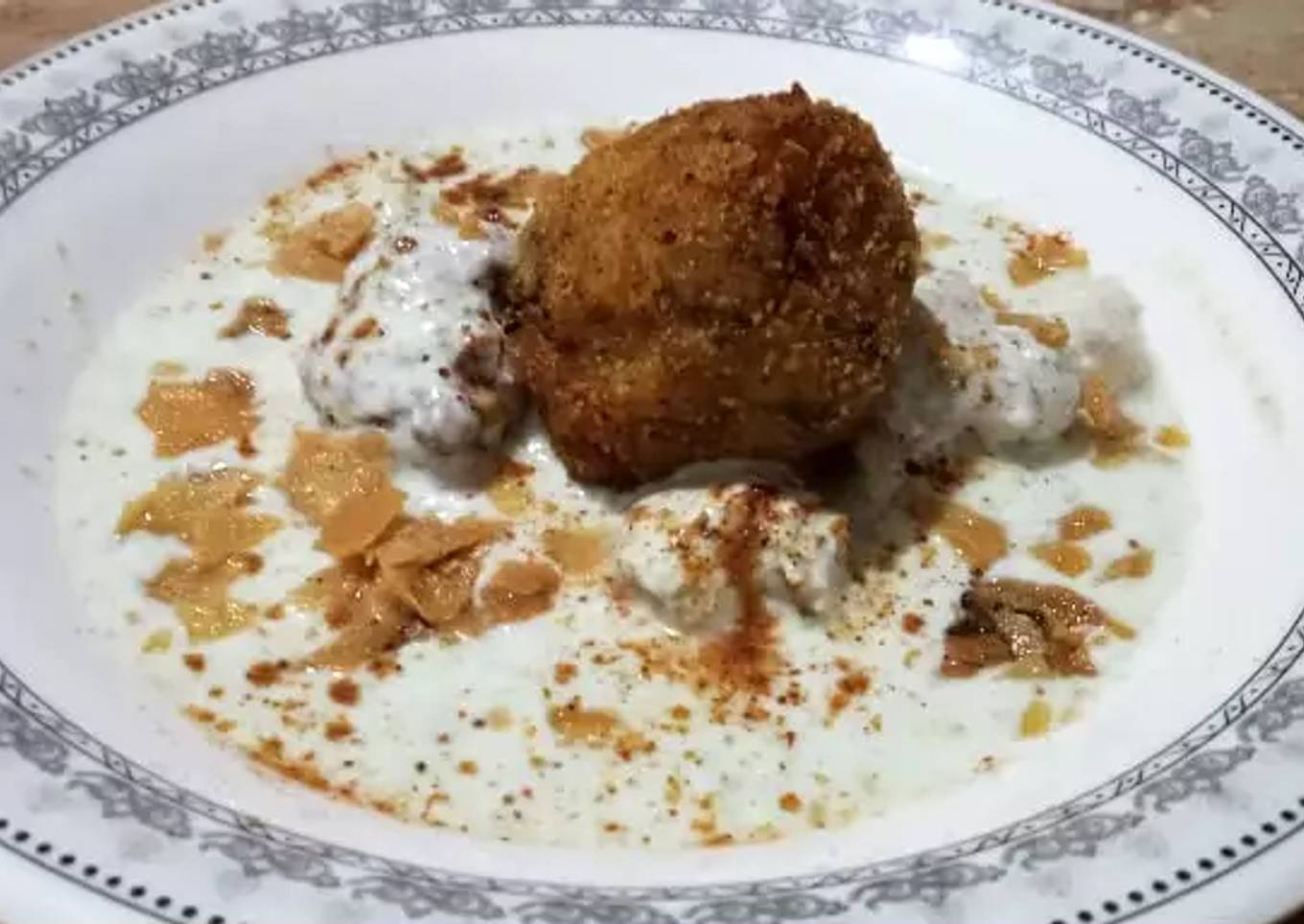Potato Bomb Chaat
