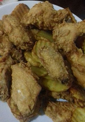صورة لوصفة جناحات مقلية