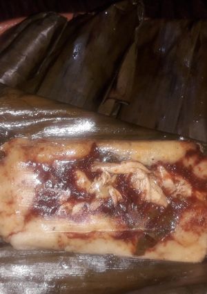 Una foto de Tamales rancheros