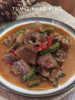 Foto resep Tumis Pare Kikil