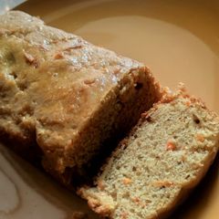 A picture of Eggless Carrot Cake.