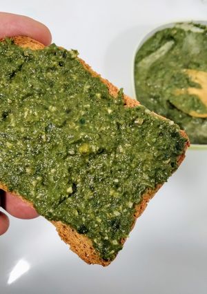 Una foto de Paté de acelgas y kale