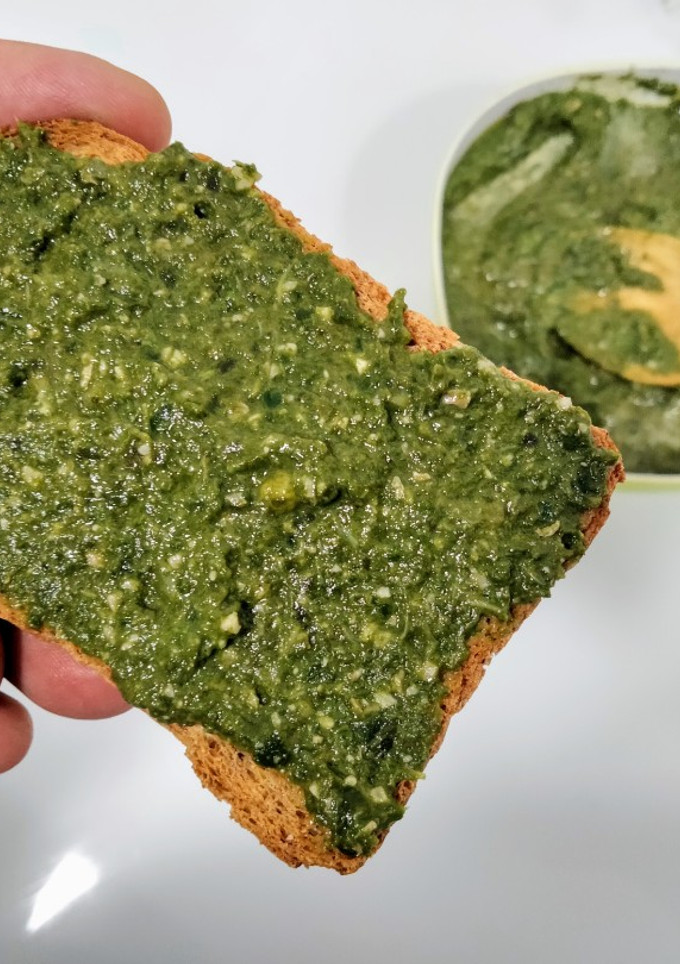 Una foto de Paté de acelgas y kale