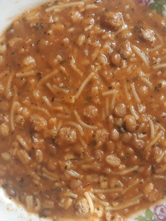 عکسی از دستور سوپ عدس و جو 😋