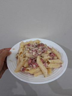 Foto resep Penne Alfredo Pasta