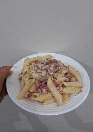 Foto resep Penne Alfredo Pasta