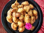 Gambar bunga kol goreng