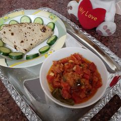 A picture of Gajer ki sabzi.