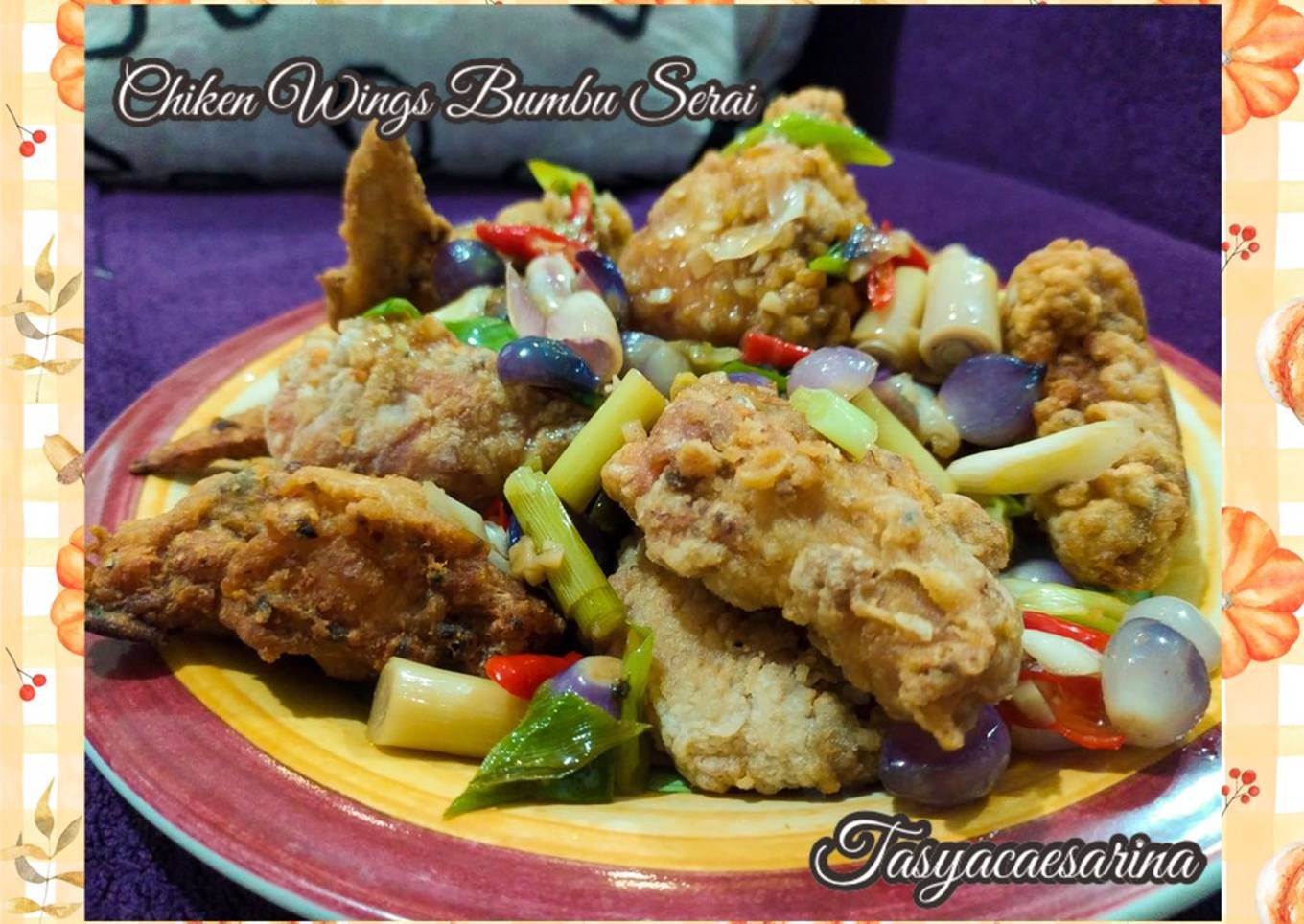 Chiken Wings Bumbu Serai (055)