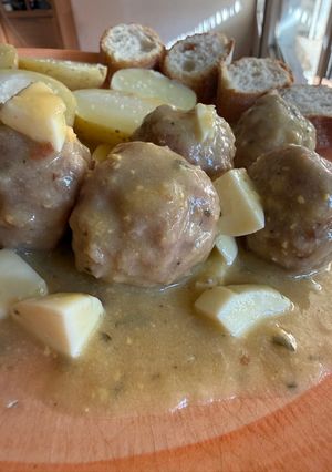 Una foto de Albóndigas a mi manera