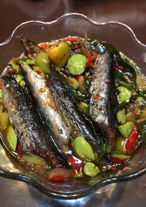 Foto resep Tongkol pete pedas sederhana