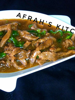 Shredded beef sauce ainihin hoton girkin