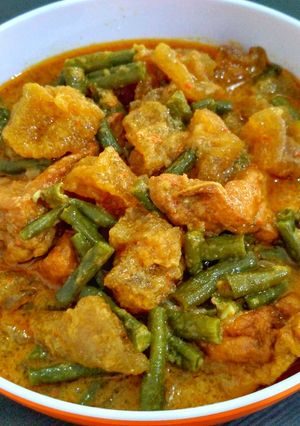 Foto resep Sambel goreng Tahu Krecek (extra kacang panjang)