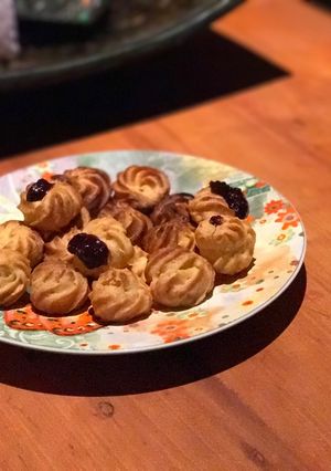 Una foto de Profiteroles sin gluten