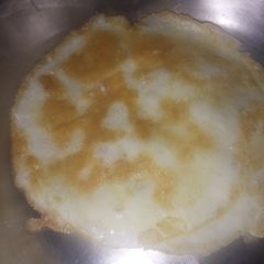 A picture of Fried spongy eggs.