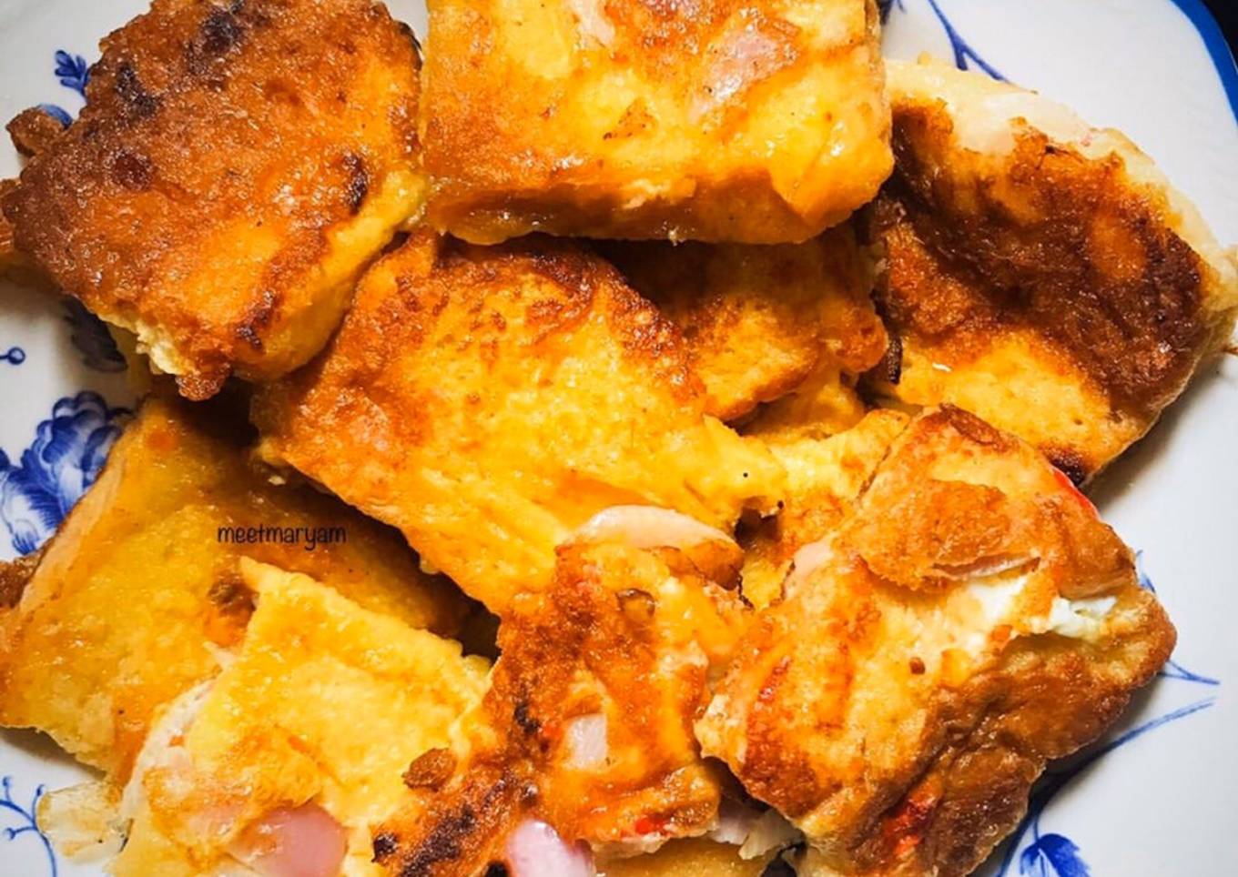 Cubed French Toast