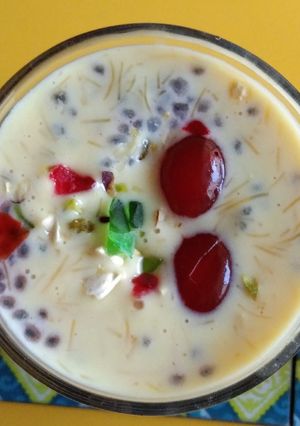A picture of Sewai custard.