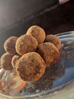 Una foto de Trufas de dulce de leche