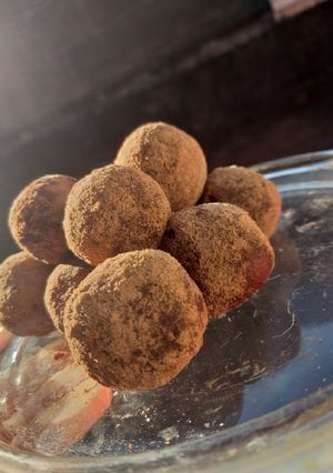 Una foto de Trufas de dulce de leche