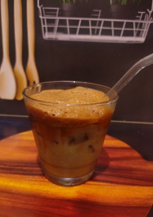 Foto resep Es Coffee Creamy Matcha