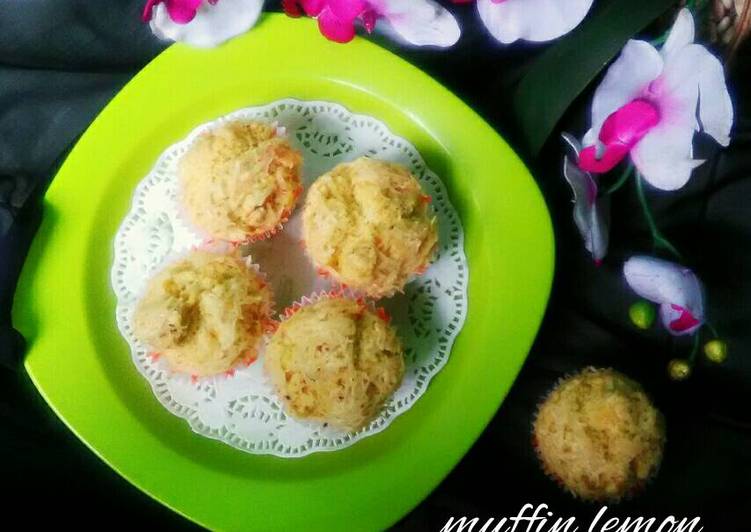 Cara Gampang Membuat Muffin Lemon Kukus, Sempurna