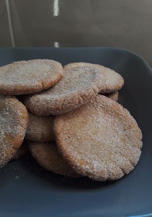 Una foto de Polvorones de naranja