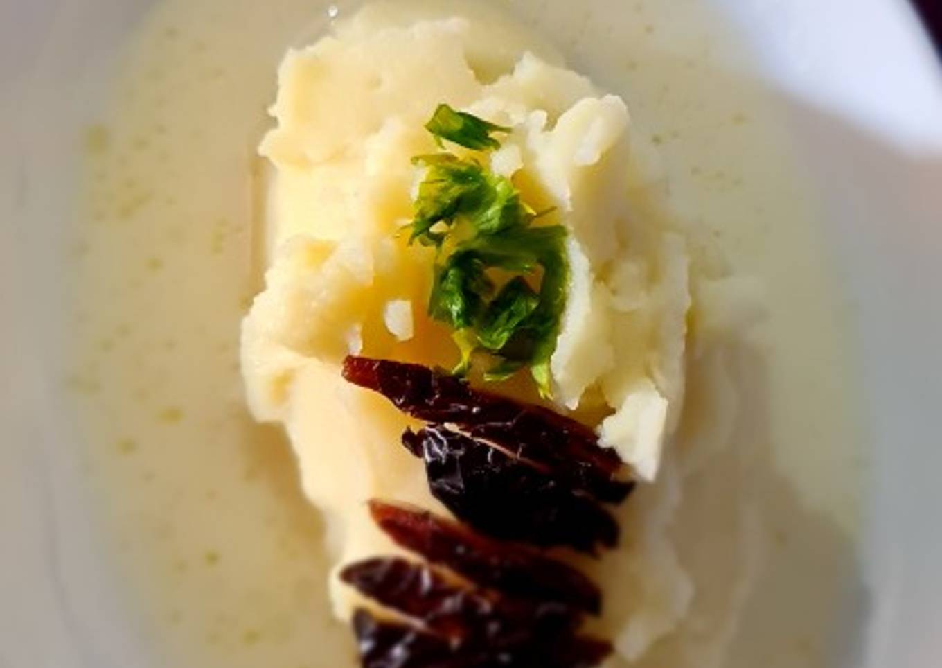 Mashed potato kurma