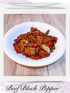 Foto resep Beef Black Pepper (Sapi Lada Hitam)