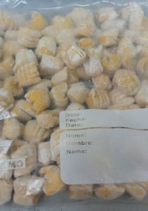 Una foto de Ñoquis de Kabutiá para freezar