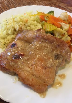 Mézes-mustáros csirke recept fotója