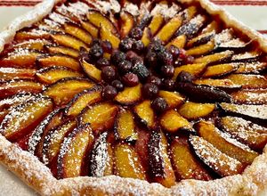 Une photo de La tarte aux prunes de mon enfance