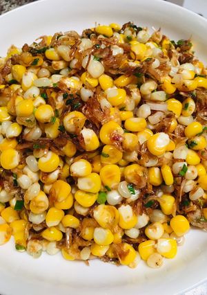 Hình của món Bắp xào.