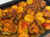 صينية الدجاج مع البطاطا