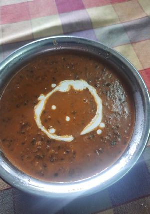 A picture of Dal makhani.