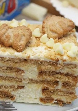 Una foto de Tarta de la abuela con galletas Dinosaurus 🦕🦖