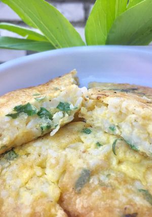 Foto resep Omelet nasi sayur keju (Mpasi 10m+)